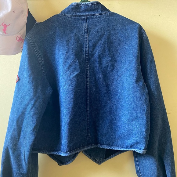 Vintage ‘Get Used’ Women’s Denim Jacket - Picture 3 of 6